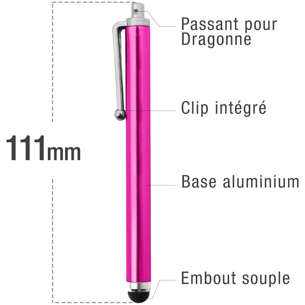 Penna Digitale Colore Rosa Metallizzato Touchscreen - Foto 10