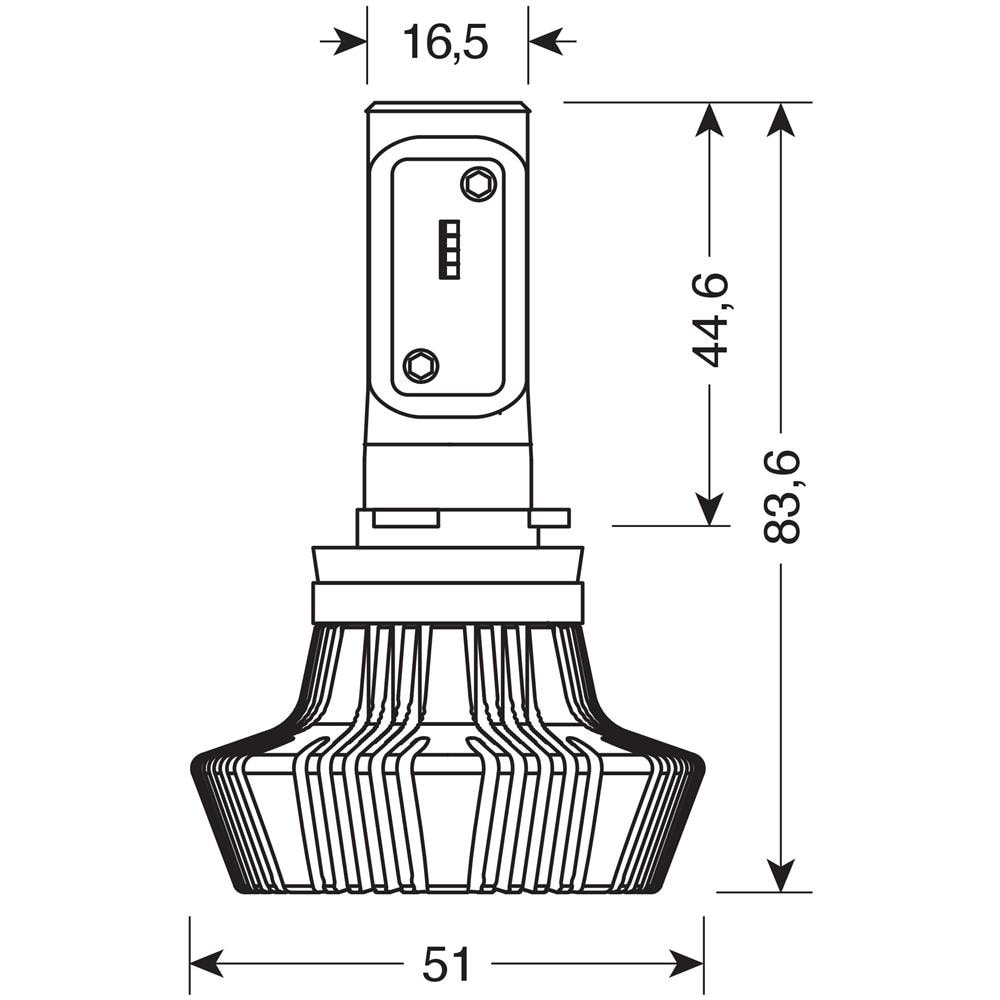 da Halo-led H9 12-24v 25w - 8leds-zes - Foto 6