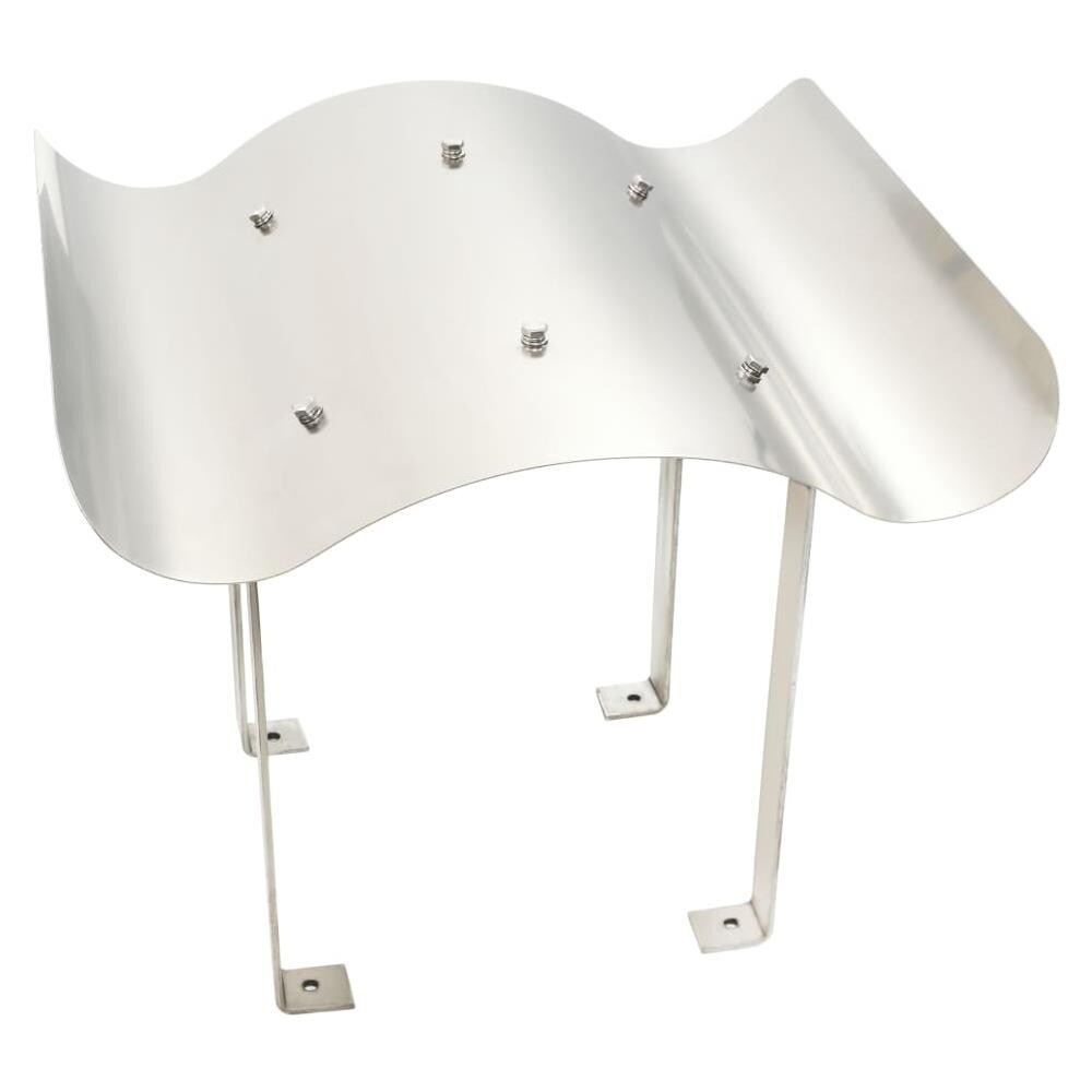 Comignolo Per Canna Fumaria In Acciaio Inossidabile Argento - Foto 2