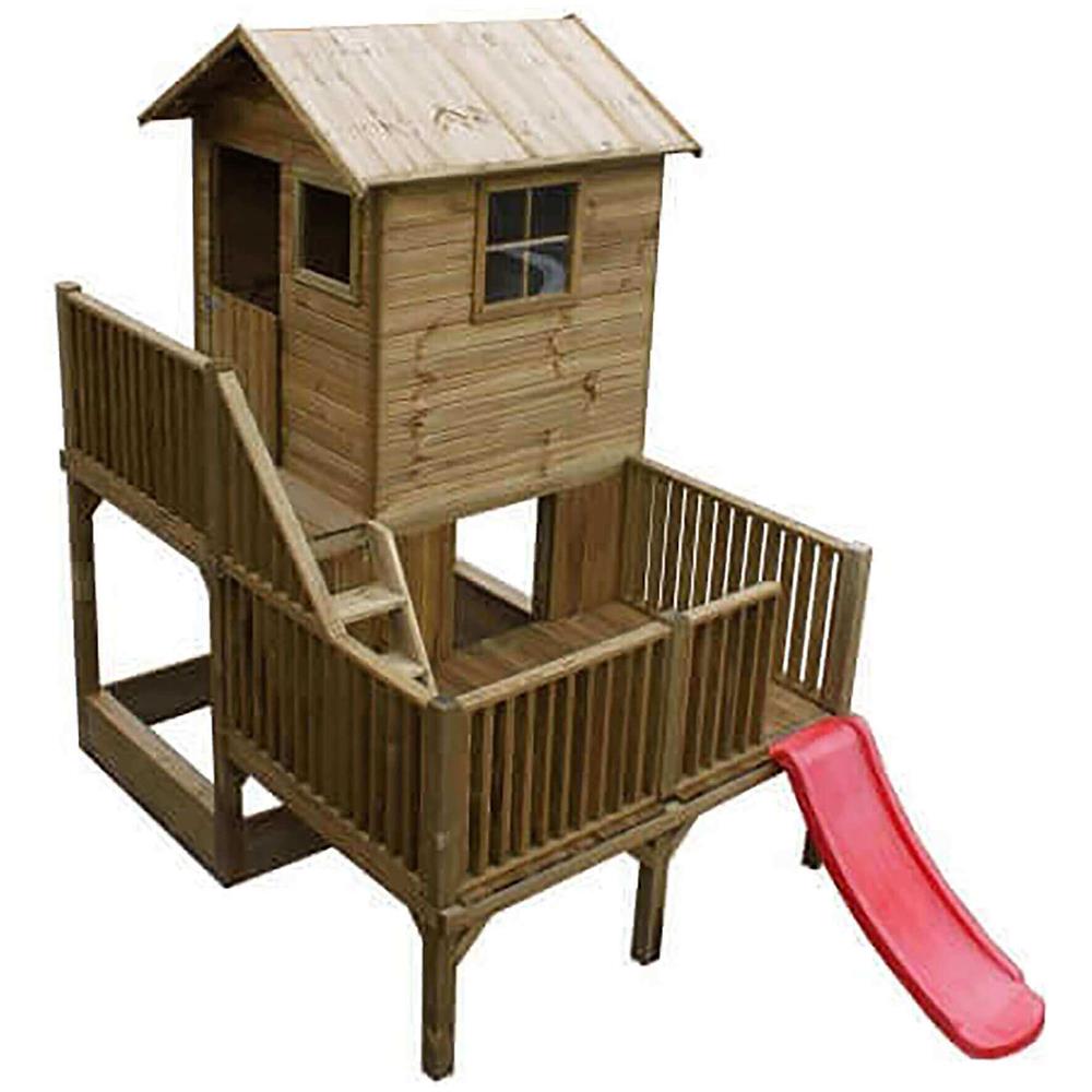 Jeje - Casetta In Legno Per Bambini Con Scivolo - Foto 2