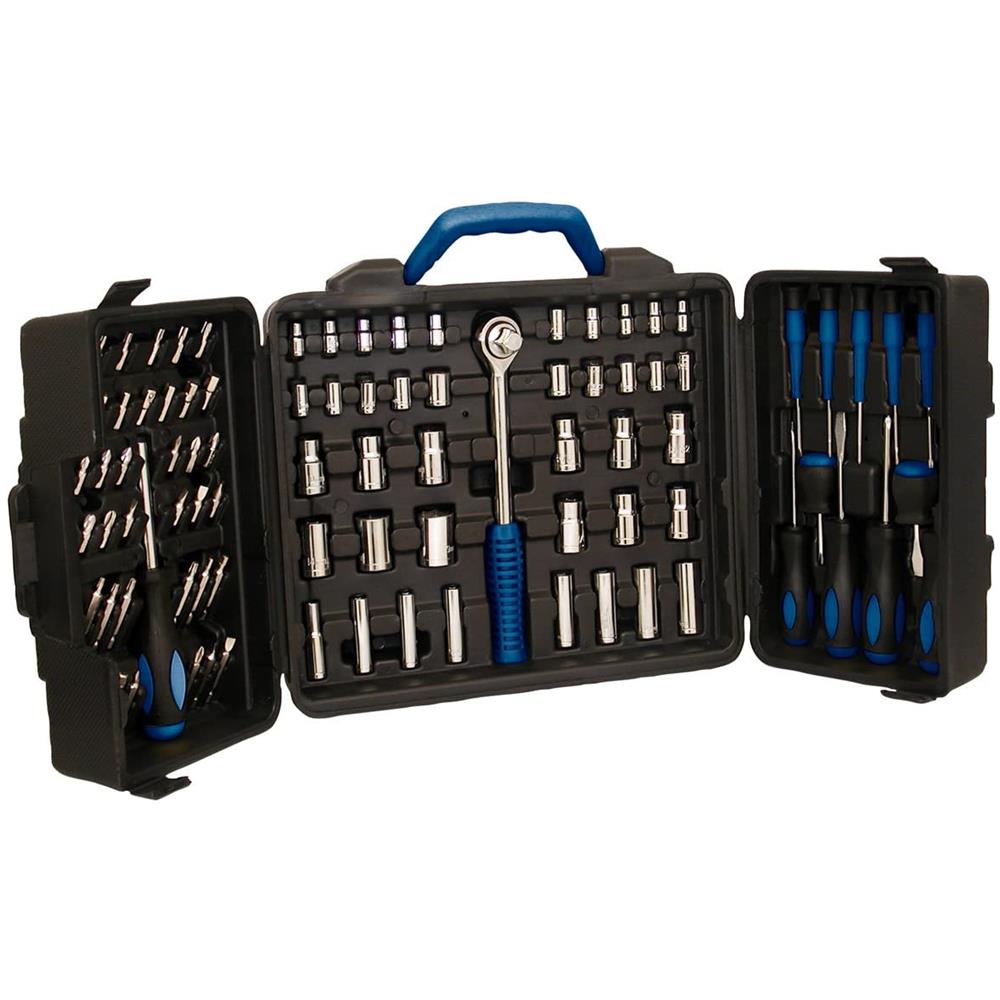 Valigetta Blue 90pz Bussole+bits+cacciaviti - Foto 1