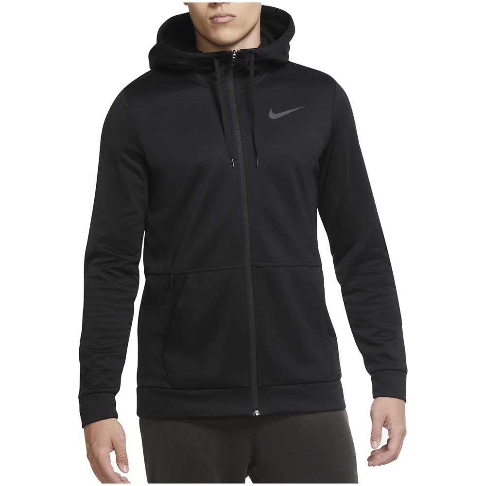 Felpa Da Uomo Con Cappuccio E Zip Therma Nera Taglia S Codice Cu6231-010 - Foto 1