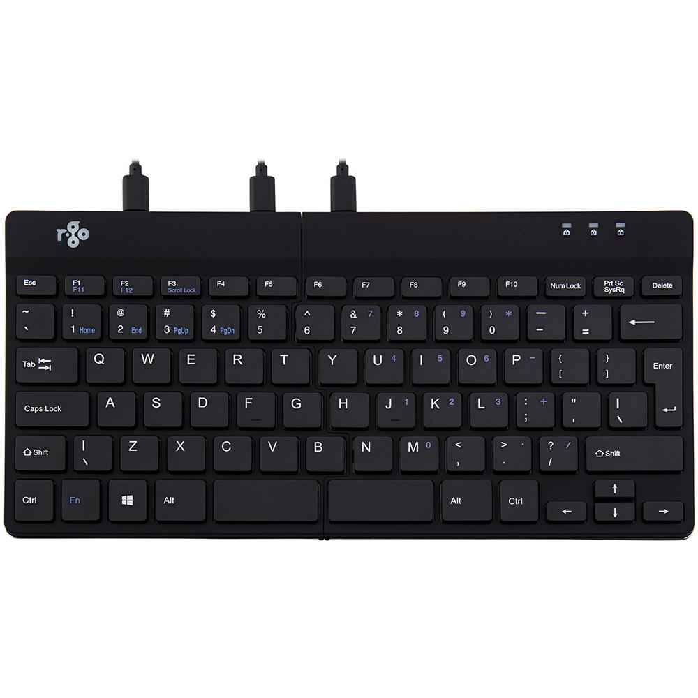 Tastiera Cablato RGOSP-USWIBL  per Universale (Layout US International) Colore Nero - Foto 1