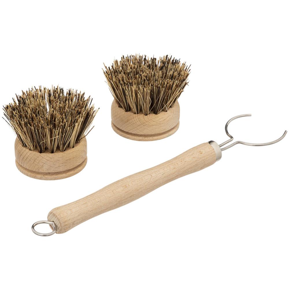 Spazzola Per Piatti Eco, Legno+punta Intercambiabile - Foto 1