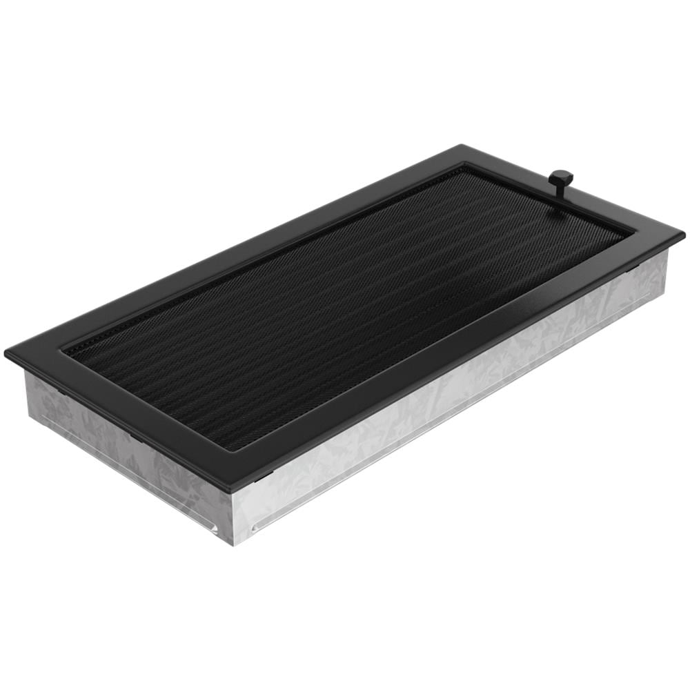 Griglia Di Aerazione 22x45 Nero Avec Une Persienne - Foto 1