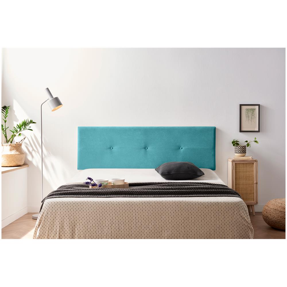 Testiera Imbottita Napoli Acualine 90x50x5 Cm - Moonia - Foto 2