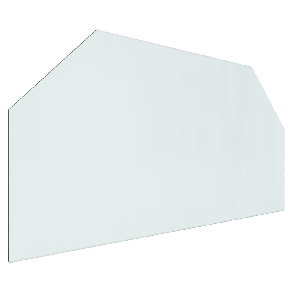 Lastra In Vetro Per Caminetto Esagonale 100x50 Cm - Foto 2