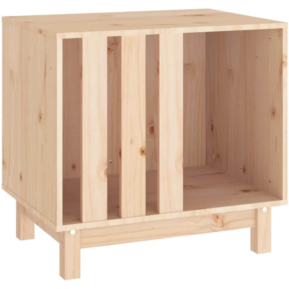 Casetta Per Cani 60x45x57 Cm In Legno Massello Di Pino - Foto 2