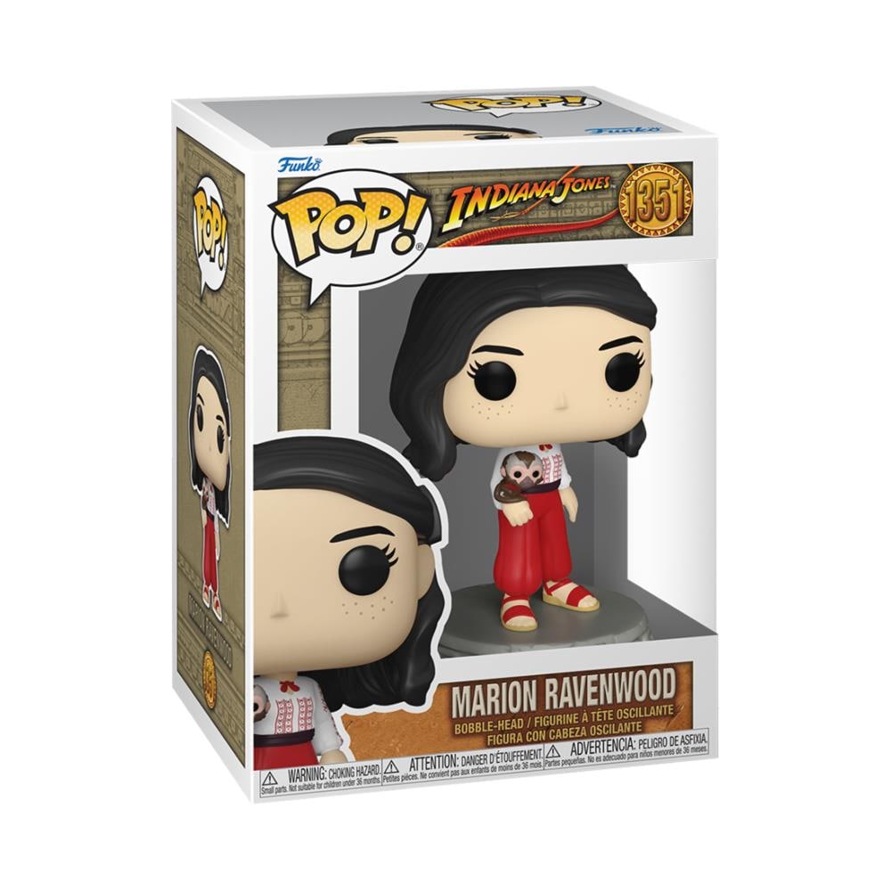 Movies Pop! Raiders Of The Lost Ark - Vinyl Figure Marion 9 Cm - Foto 1