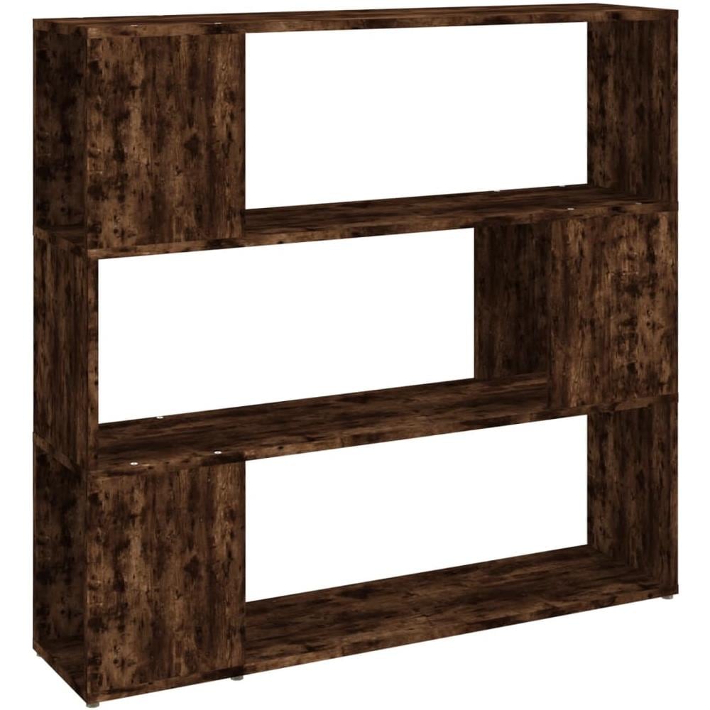 Libreria /divisorio Rovere Fumo 100x24x94 Cm - Foto 2