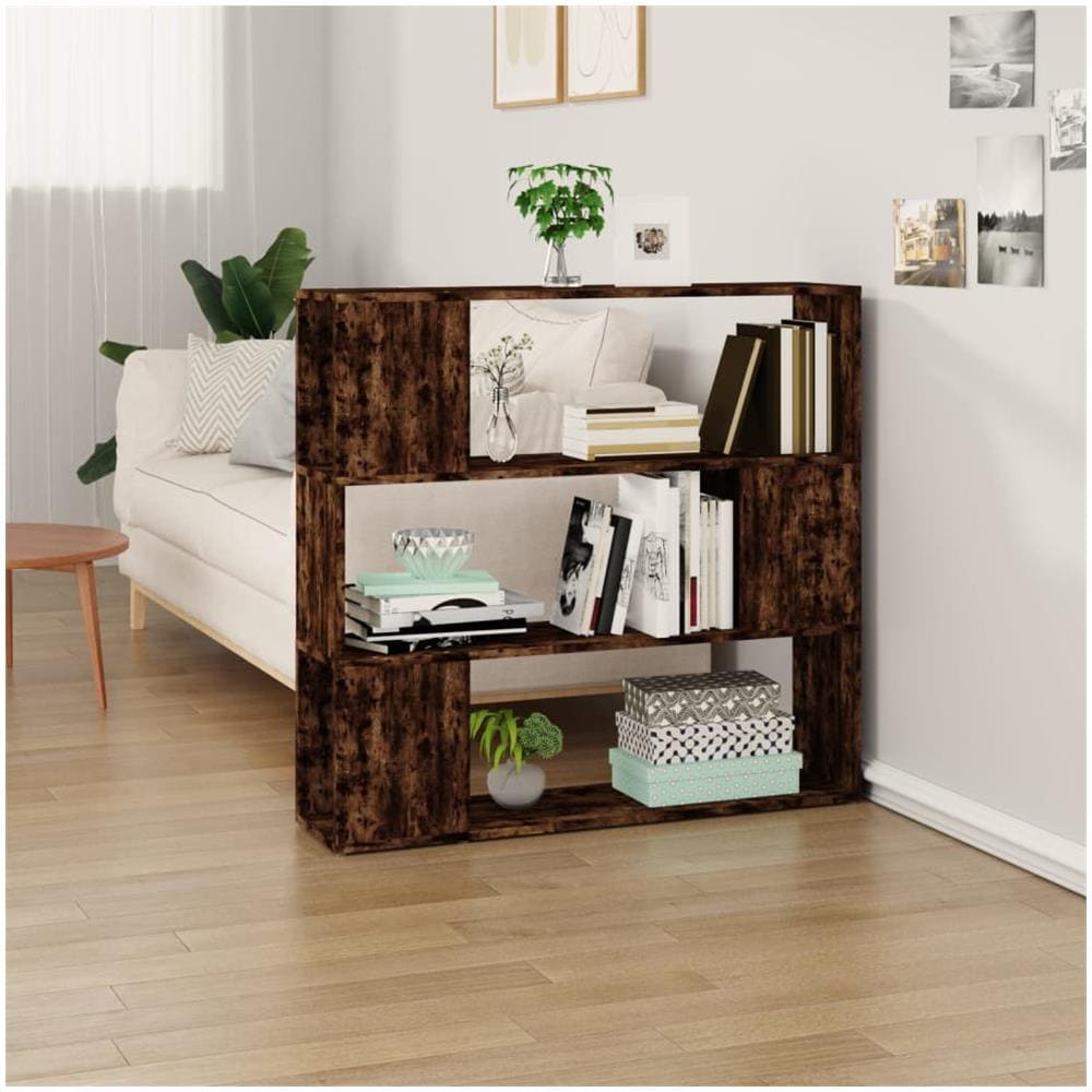 Libreria /divisorio Rovere Fumo 100x24x94 Cm - Foto 1