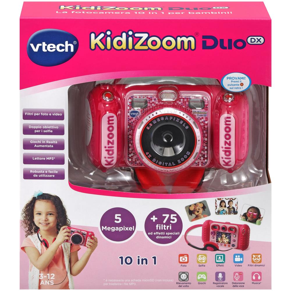 Macchina Fotografica per Bambini Kidizoom Duo DX Rosa 3-12 Anni - Foto 3
