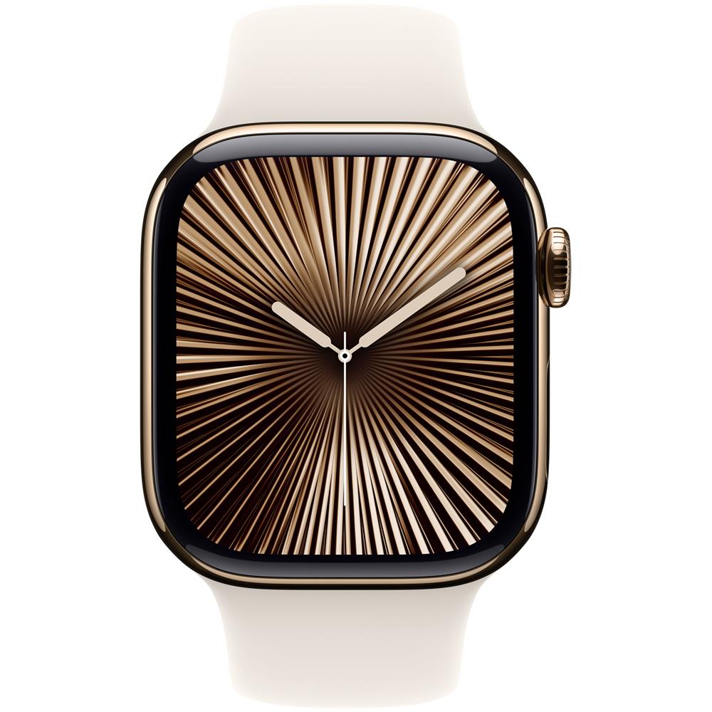 Watch Series 10 OLED 42 mm Digitale 374 x 446 Pixel Touch screen 4G Oro Wi-Fi GPS (satellitare) - Foto 2