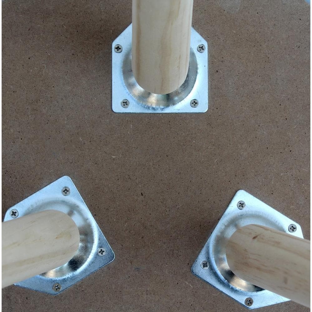 Rebecca Mobili Tavolo Basso Tavolino Moderno Grigio Mdf Paulownia Salotto Camera - Foto 2