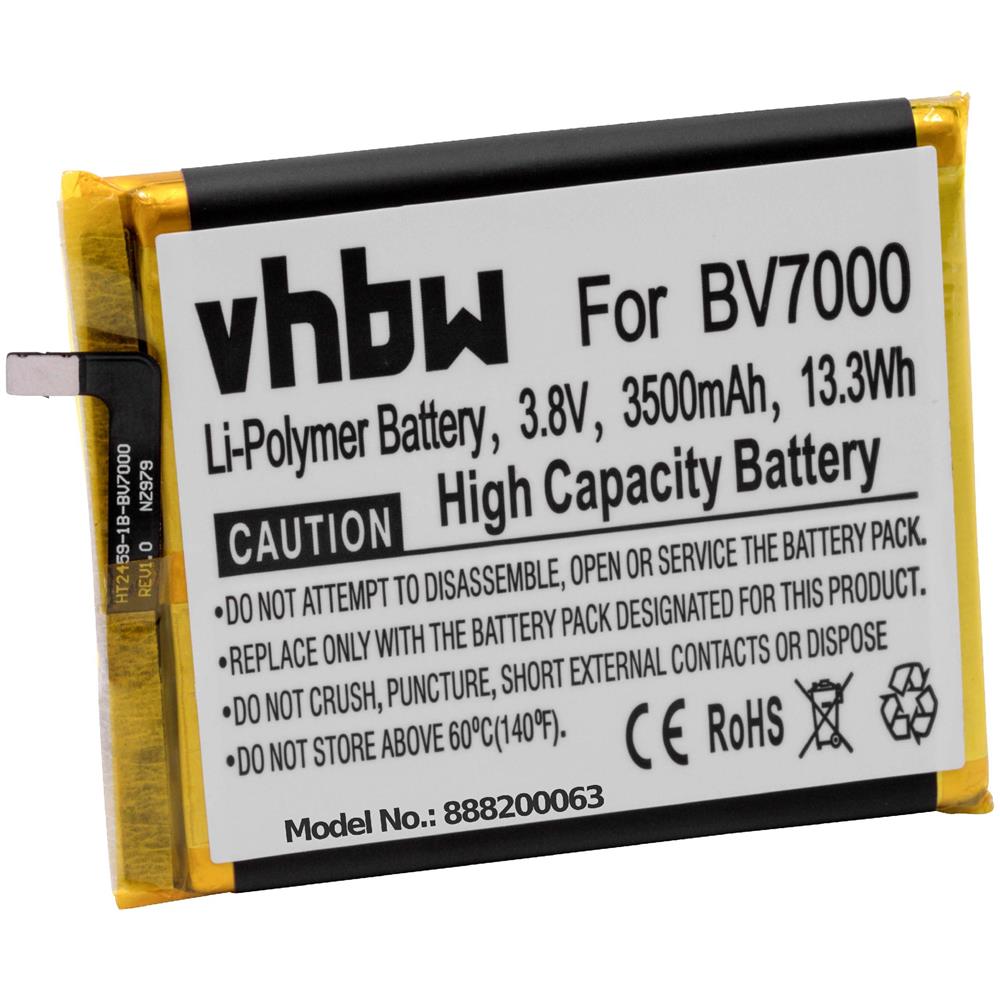 Li-poly Batteria 3500mah (3.8v) Per Cellulari E Smartphone Blackview Bv7000, Bv7000 Pro - Foto 1