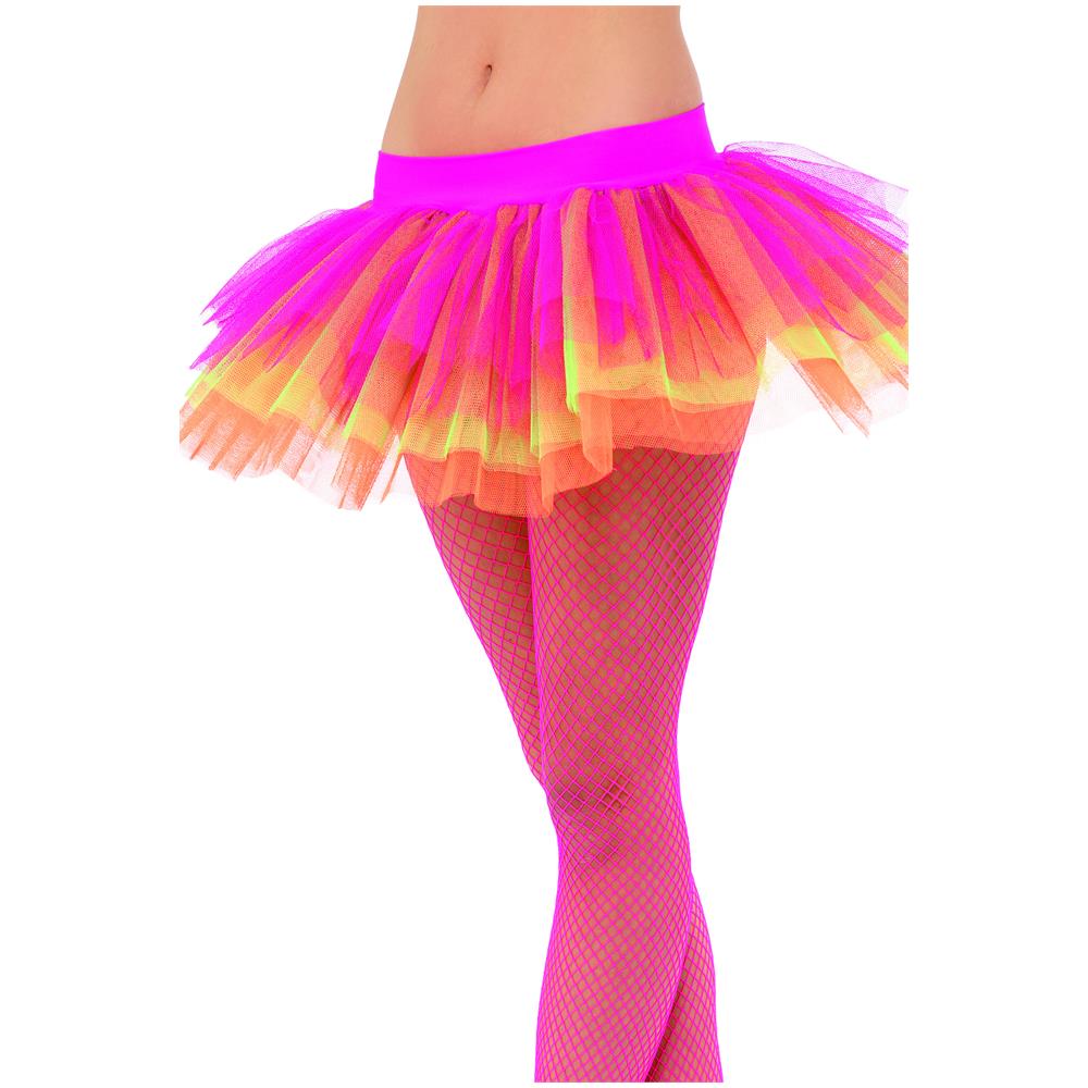 Tutù Multicolor Fluo Da Donna - Foto 1