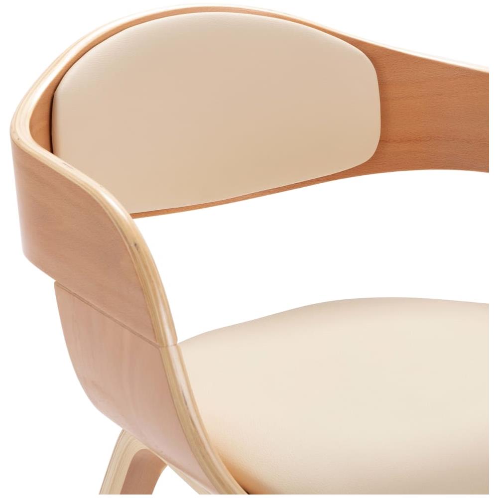 Sedie Da Pranzo 6 Pz In Legno Piegato E Similpelle - Foto 8