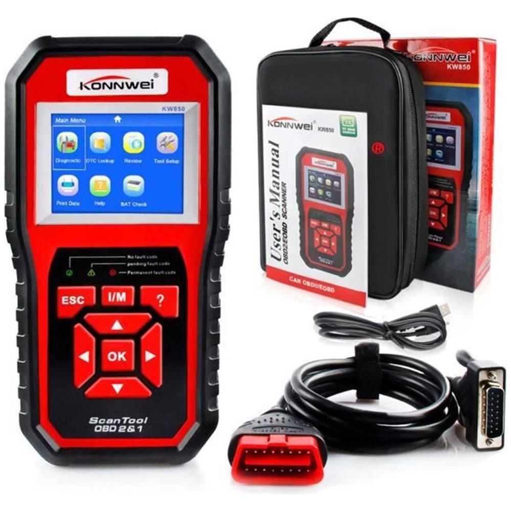 Konnwei Kw850 Obd2 Eobd Scanner Diagnostico Per Guasti Per Auto Scanner Diagnostico Automatico Multilingue - Foto 1
