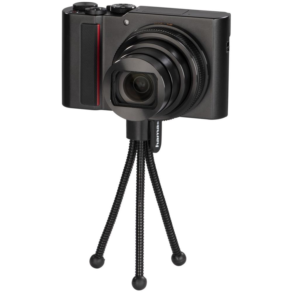 Mini treppiedi "Flexi", nero (12 cm - 58 g), testa fissa, gambe a sezione singola - Foto 2