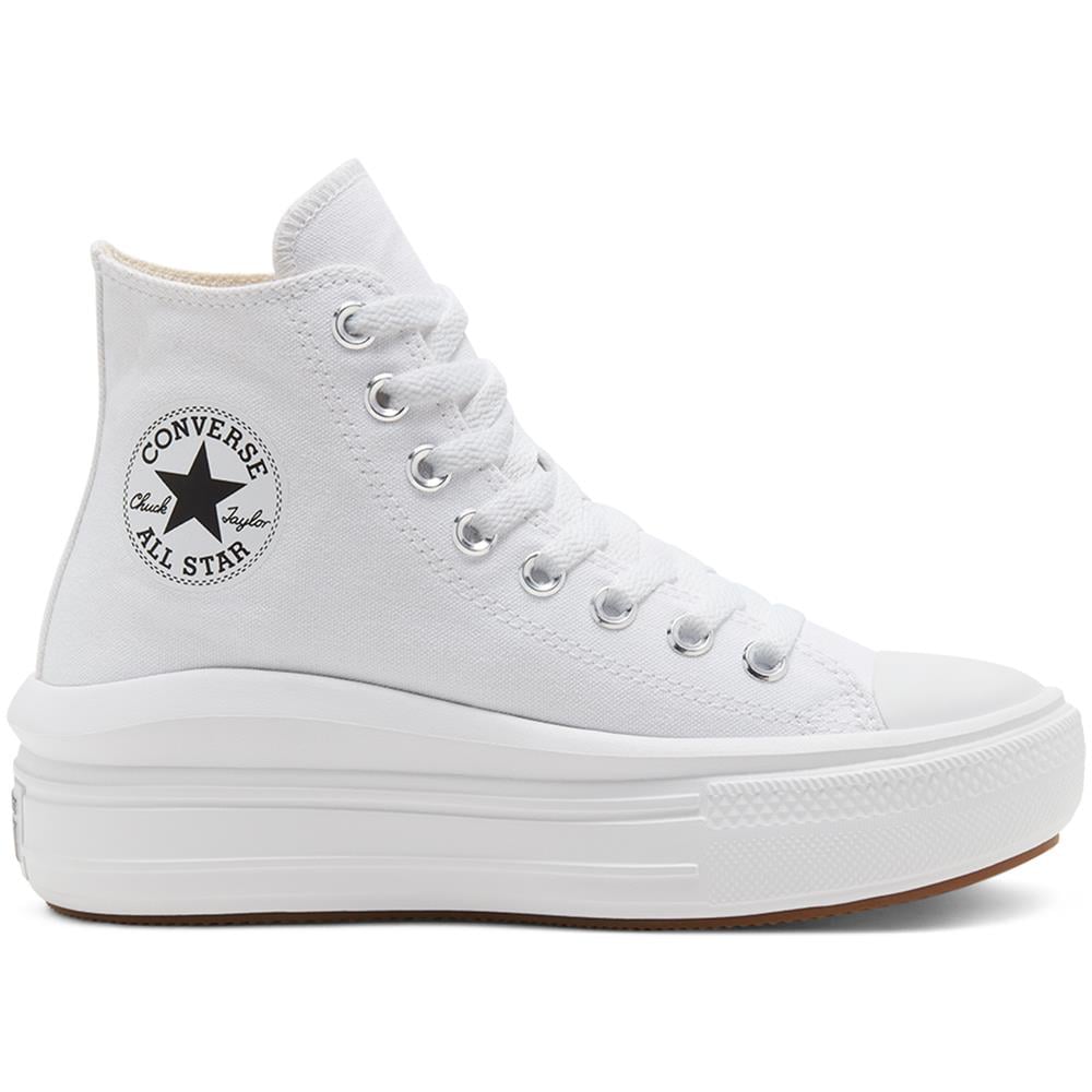 568498c Ct All Star Hi Trainer Donna Taglia 42 Colore Bianco - Foto 1