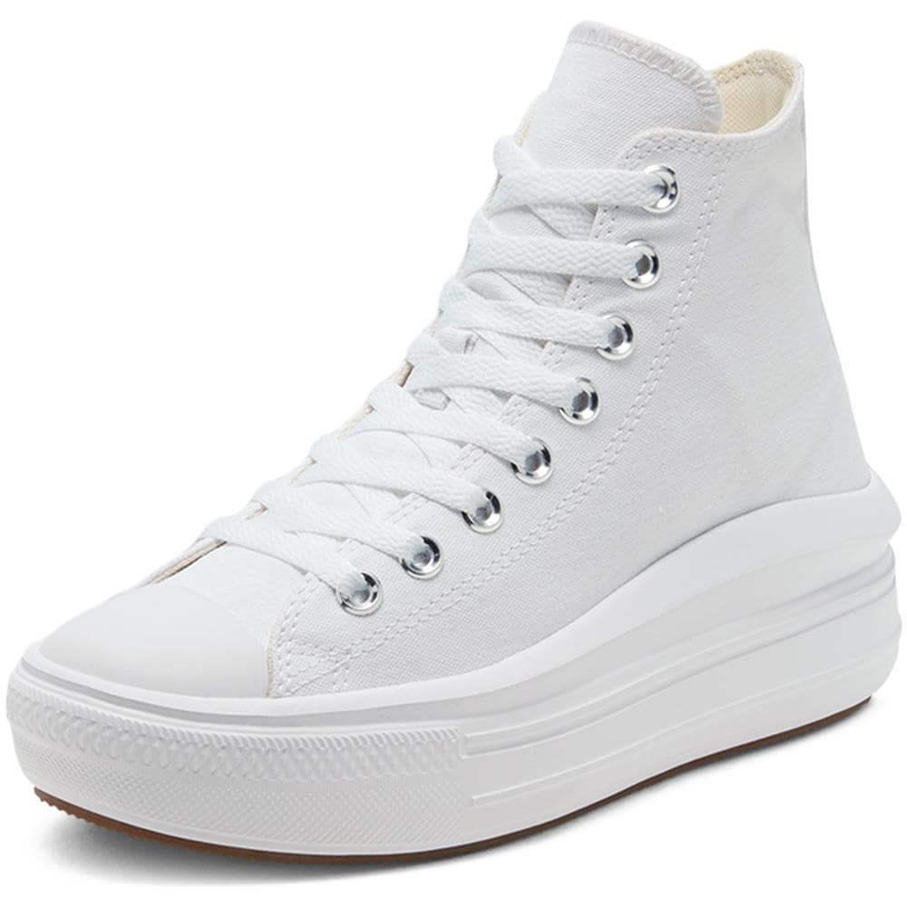568498c Ct All Star Hi Trainer Donna Taglia 42 Colore Bianco - Foto 6