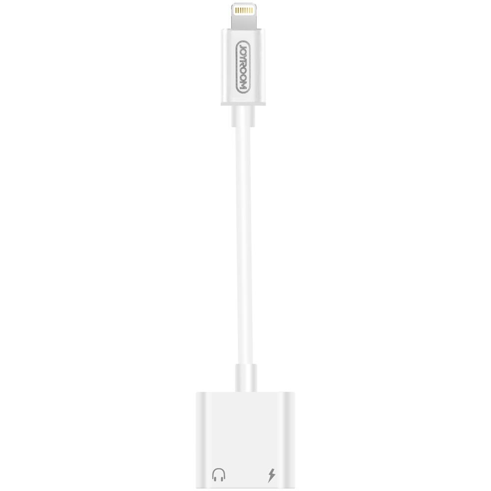 Adattatore Audio E Ricarica Da Iphone A Doppio Lightning Design Compatto Bianco - Foto 2