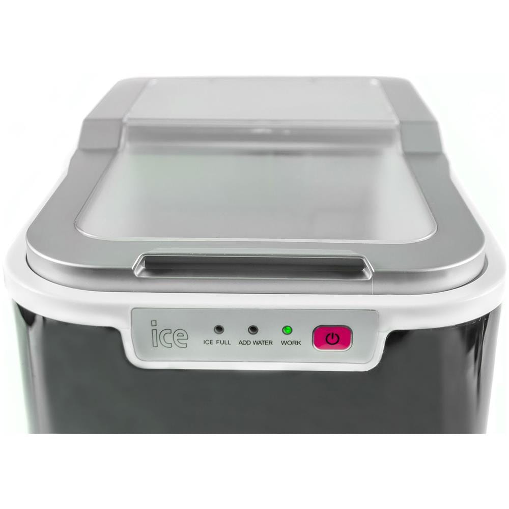 Camry Cr 8073 Macchina Ghiaccio Cubetti In 10 Minuti 12 Kg / 24 Ore, 2,2l Serbatoio Dell'acqua  Nero/grigio - Foto 2