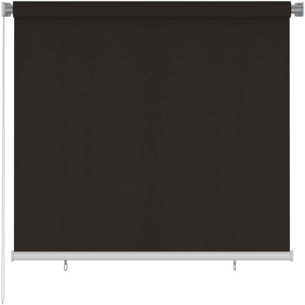Tenda A Rullo Per Esterni 160x140 Cm Marrone Hdpe - Foto 1