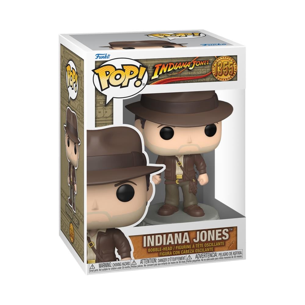 Movies Pop! Raiders Of The Lost Ark - Vinyl Figure Indiana Jones W /jacket 9 Cm - Foto 1