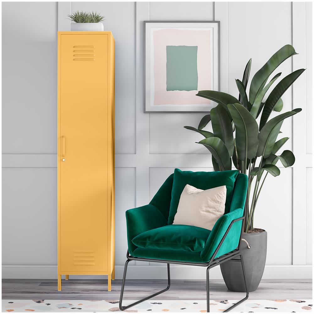 Cache Mobile Alto 1 Anta In Metallo Giallo - Foto 8