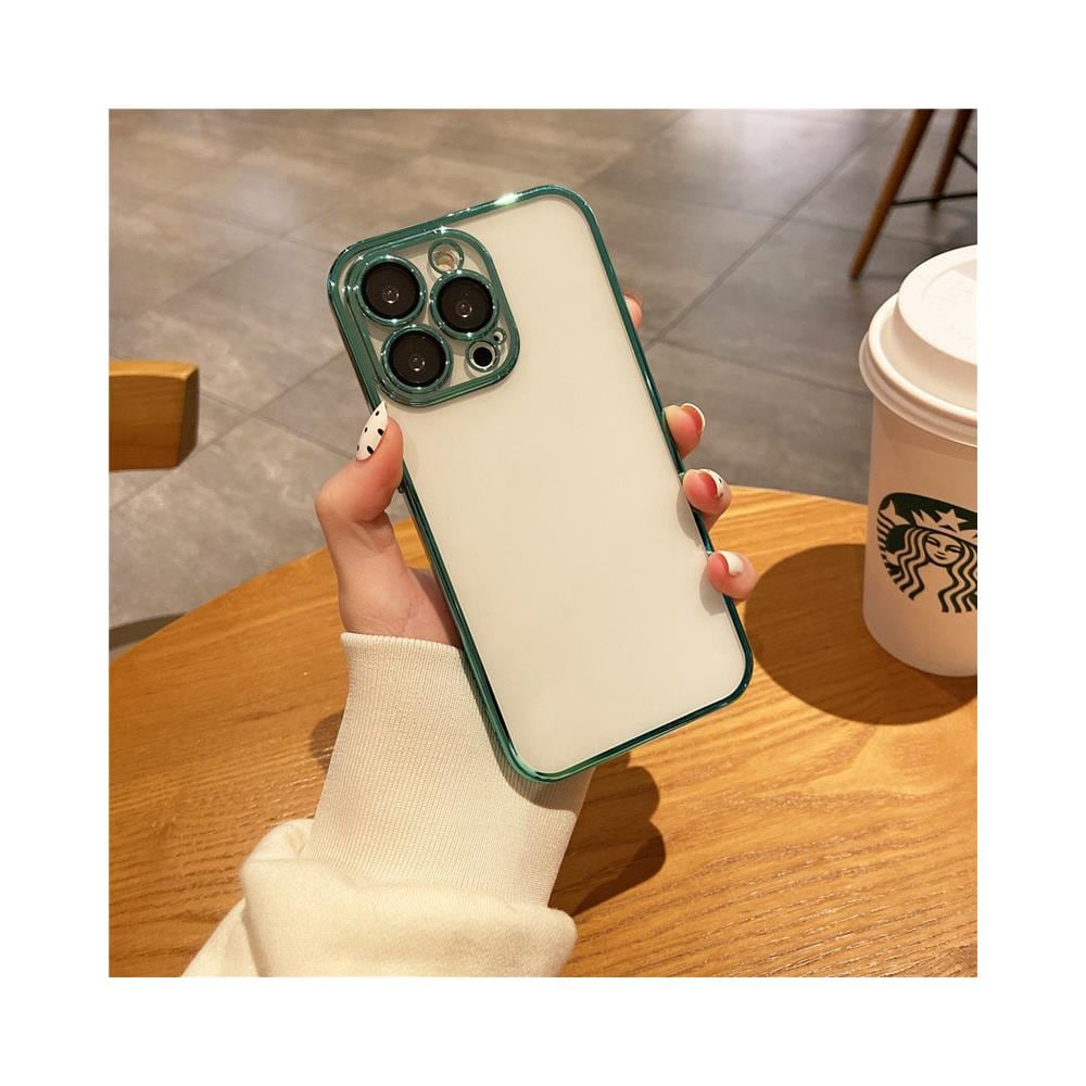 Custodia Per Telefono Con Protezione Dell'obiettivo Green Iphone 14 Pro Max - Foto 2