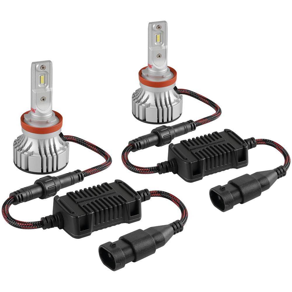 9/32v Halo Led Serie 7 Compact - (h8-h9-h11-h16) - 36w - Pgj19-x - 2 Pz - Scatola - Foto 1