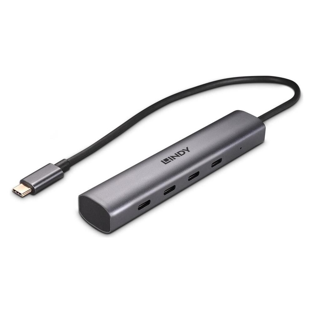 43384 hub di interfaccia USB tipo-C 10000 Mbit /s Grigio - Foto 1