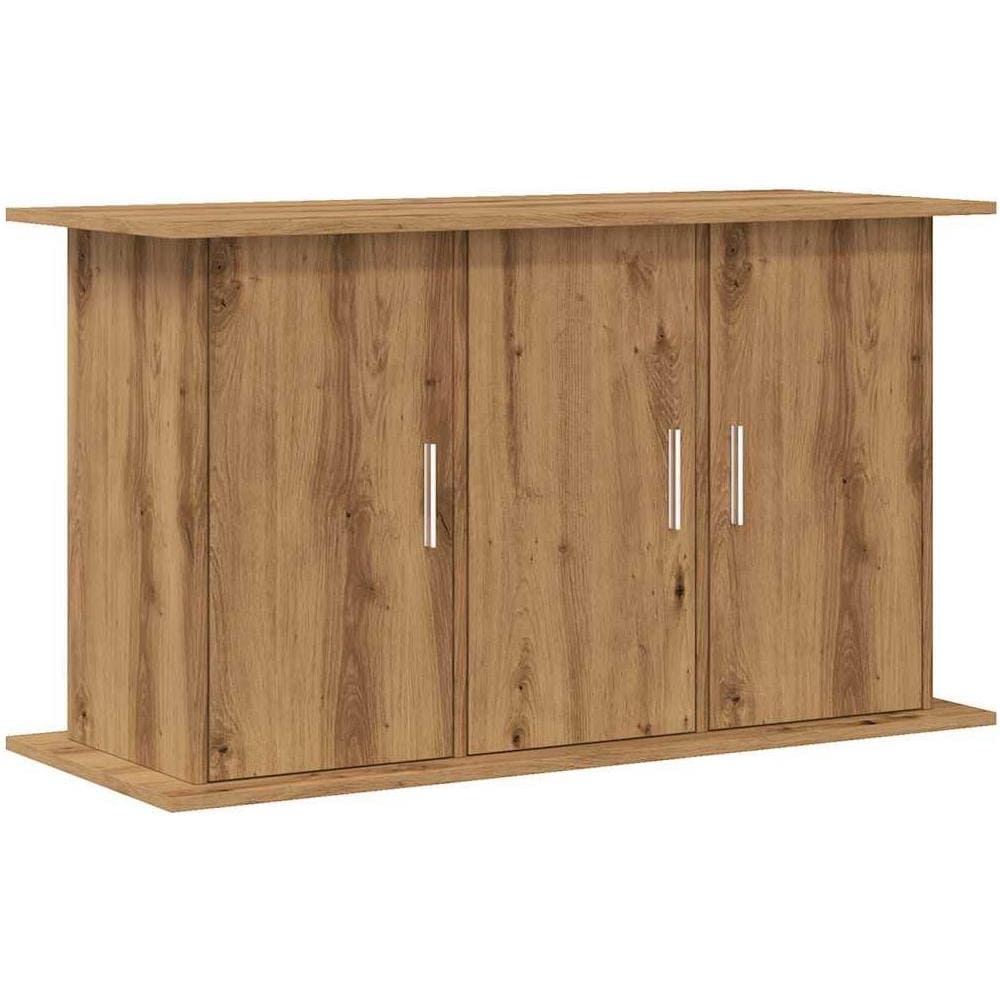 Supporto Acquario 101x41x58 cm Multistrato Rovere Artigianale - Foto 1