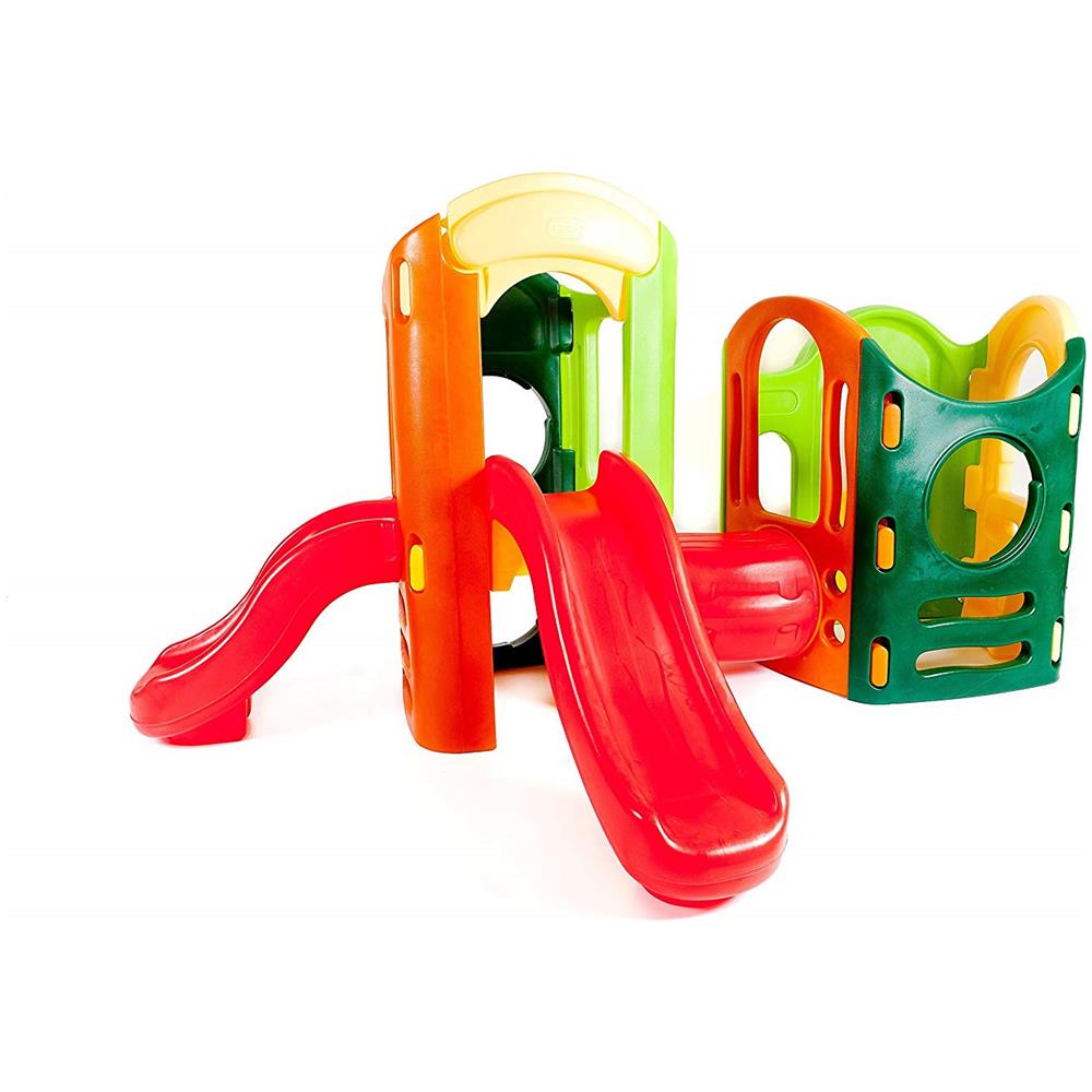 Funge Sia Da Casa Che Da Impegnativa Palestra Con Cunicolo E Due Scivoli. Può Essere Assemblato In 8 Configurazioni Diverse. Indossare Sempre Le Scarpe. Massimo 5 Bambini - 9004663 - Foto 2