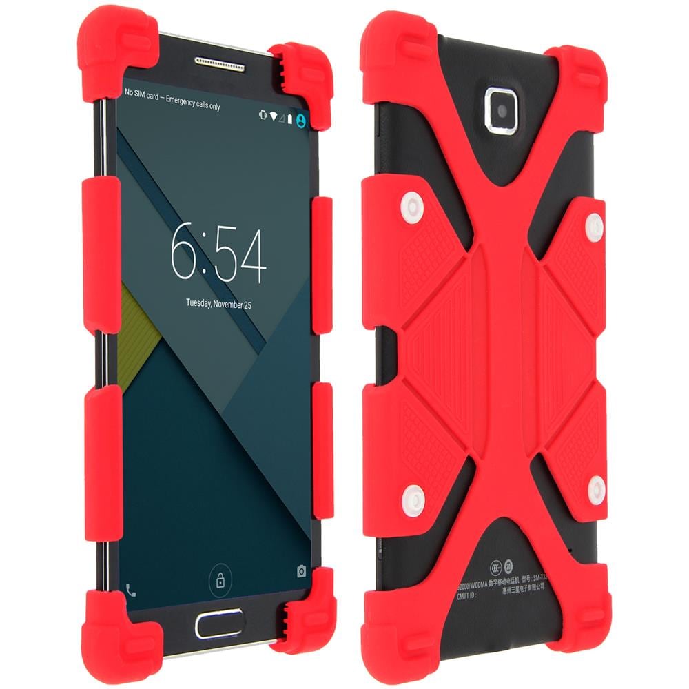 Cover Bumper Universale Smartphone Da 4,7 A 5,3 Pollici - Rossa - Foto 2