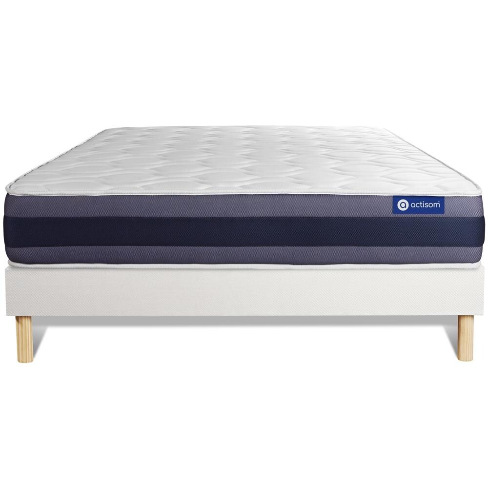 Kit Rete E Materasso Matrimoniale Actiflex Morpho 140x210cm - Spessore : 24cm - Molle Insacchettate E Memory Foam - Bilanciato - - Foto 1