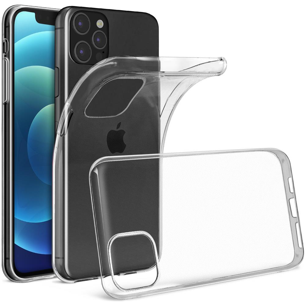 Cover Iphone 12 Pro Max Silicone Sottilissima Trasparente - Foto 2