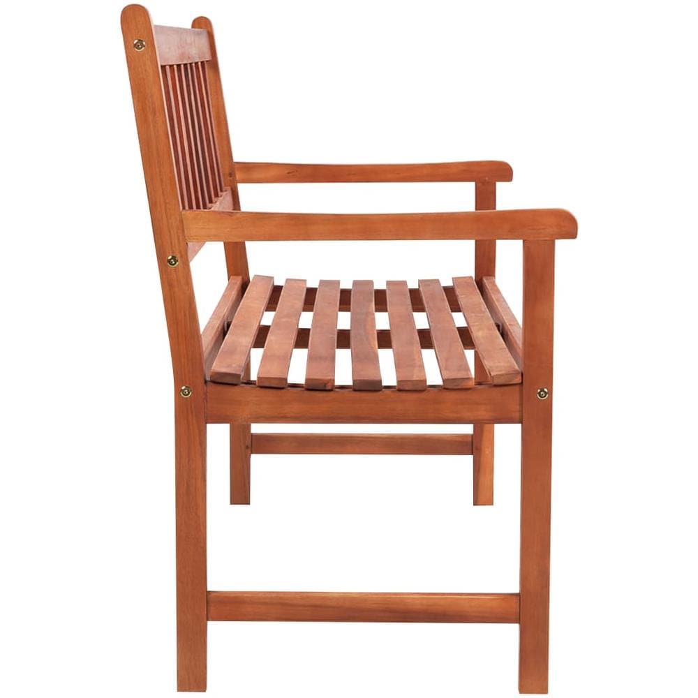 Panca da Giardino con Cuscino 120 cm in Massello di Acacia - Foto 9