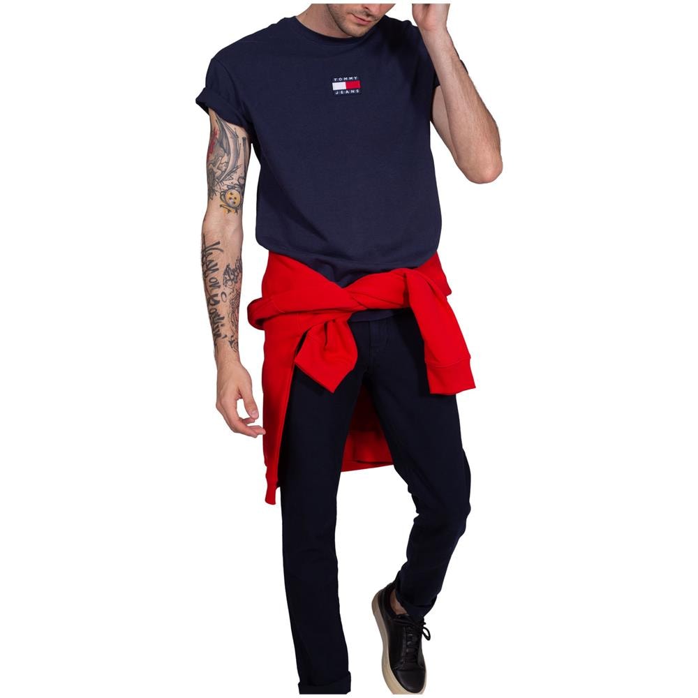 T-shirt Uomo Con Badge Logo - Foto 2