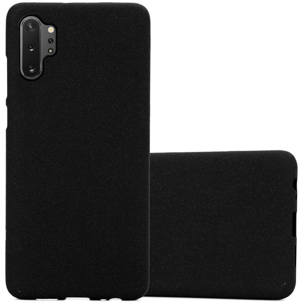 Custodia Compatibile Con Samsung Galaxy Note 10 Plus In Frost Nero - Coperchio Protettivo In Silicone Tpu Flessibile - Foto 1