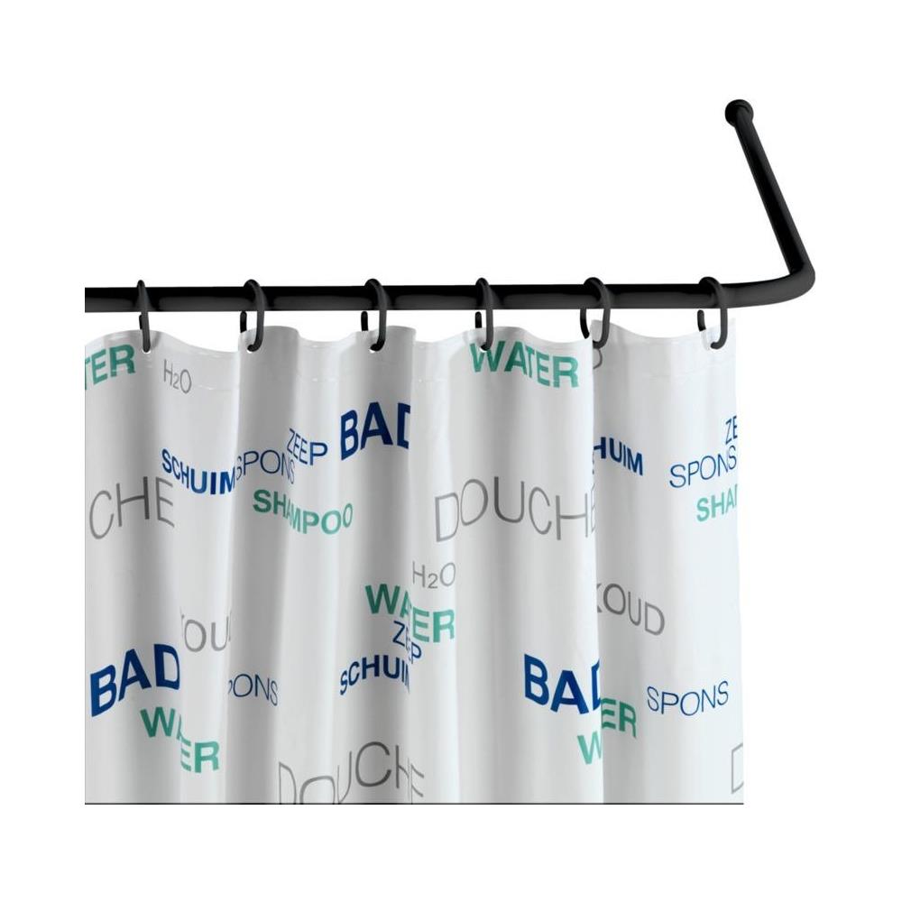 Asta Doccia Angolare 20 Mm, Colore Nero, Wenko - Foto 1