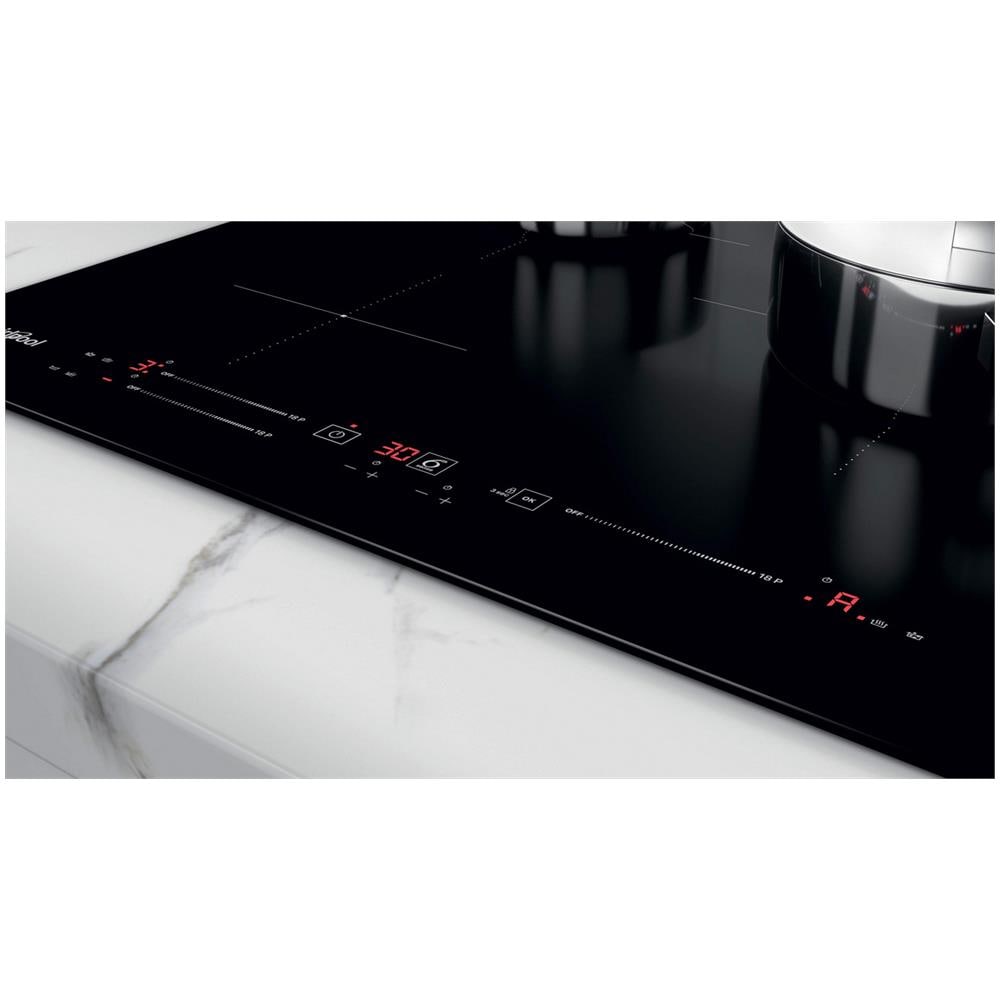 Piano cottura a induzione 3 piastre Nicchia Colore nero 7200w - Foto 2
