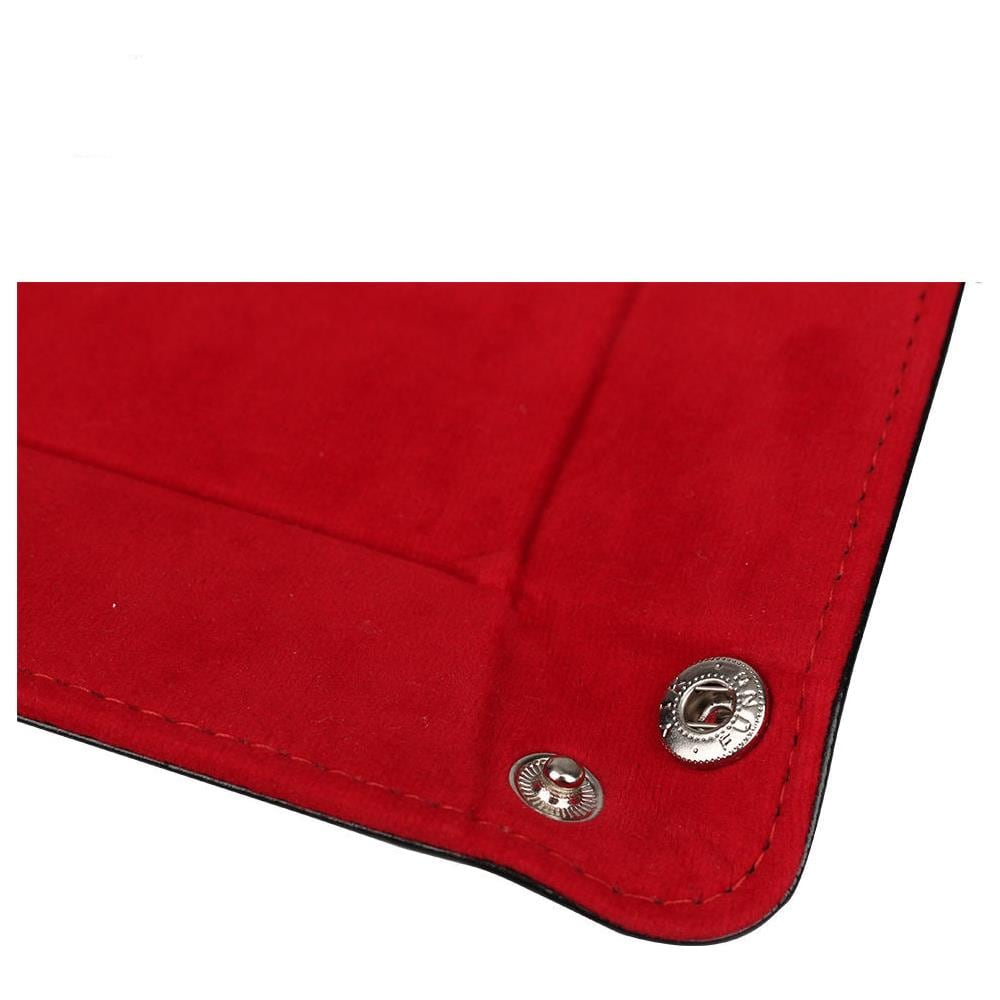 Vassoio Per Dadi Rettangolare Pieghevole Vassoio Per Dadi In Feltro Red - Foto 2