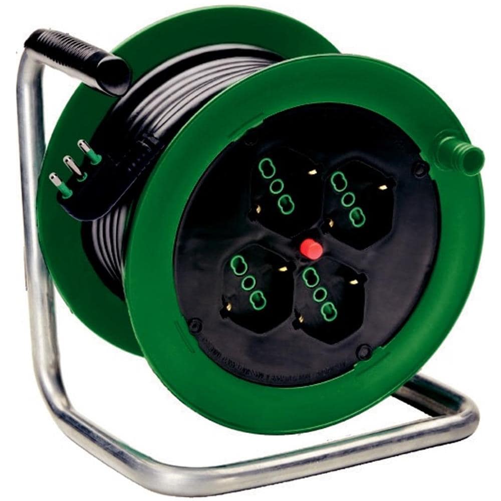 Avvolgicavo 10m 3g1,5 S17 4p40, Con Disgiuntore - 146100 - Foto 1