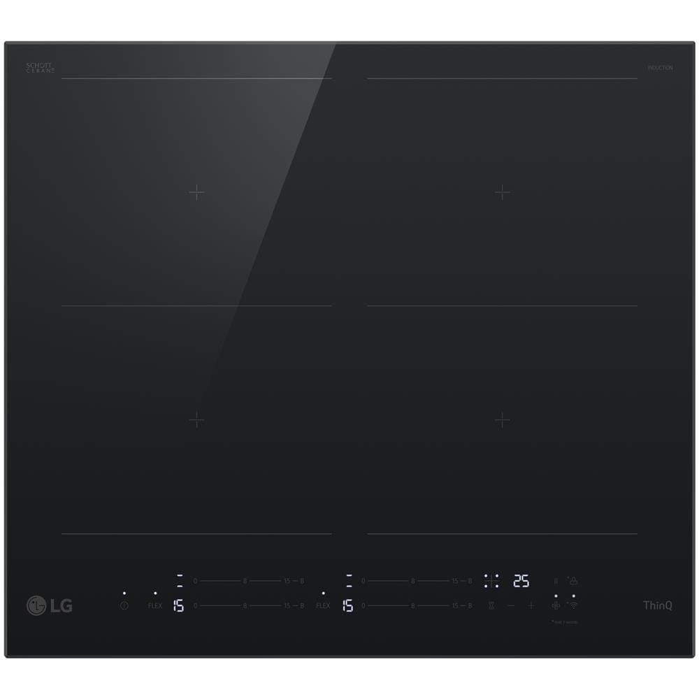 CBIZ2437B Piano cottura induzione 60cm, 7,4kW con limitatore, 4 zone, 2 flex, Wi-Fi - Foto 1