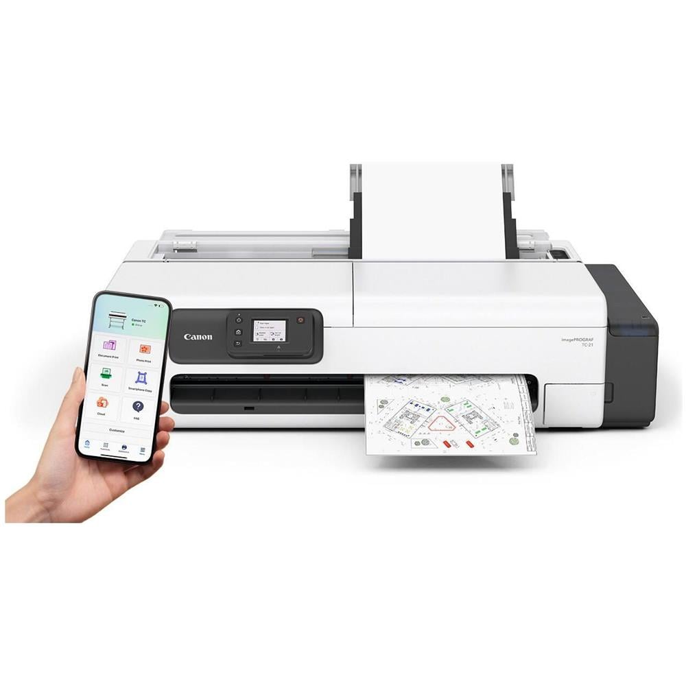Stampante imagePROGRAF TC-21 Formato Grande 24" Capacità A1+ Serbatoi Inchiostro MegaTank - Foto 2