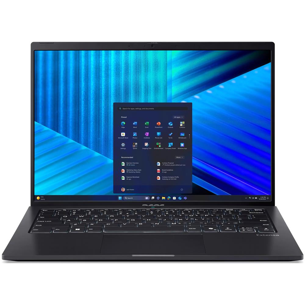 Extensa EXO14-71-51HG Intel Core Ultra 5 125H Computer portatile 35,6 cm (14") WUXGA 16 GB DDR5-SDRAM 512 GB SSD Wi-Fi 6 (802.11ax) Windows 11 Pro Nero - Foto 1