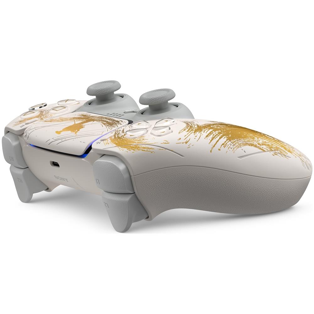 DualSense Wireless Controller - Ghost of Yotei Gold Limited Edition Oro, Bianco Bluetooth /USB Gamepad Analogico /Digitale Android, MAC, PC, PlayStation 5, iOS - Foto 2