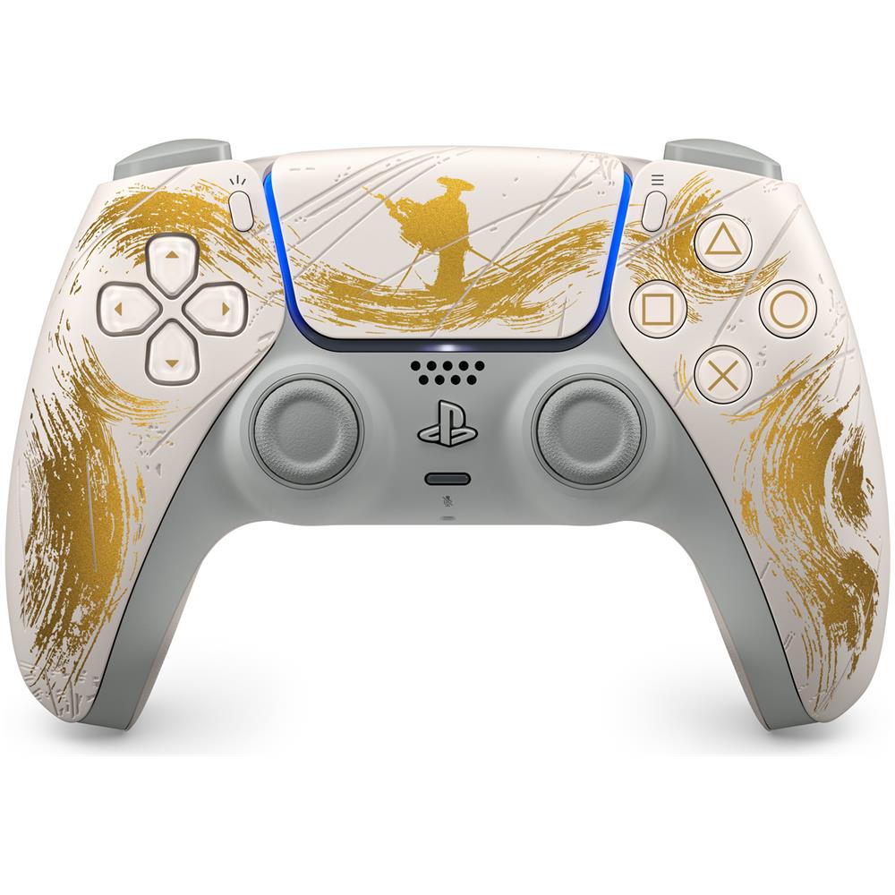 DualSense Wireless Controller - Ghost of Yotei Gold Limited Edition Oro, Bianco Bluetooth /USB Gamepad Analogico /Digitale Android, MAC, PC, PlayStation 5, iOS - Foto 1